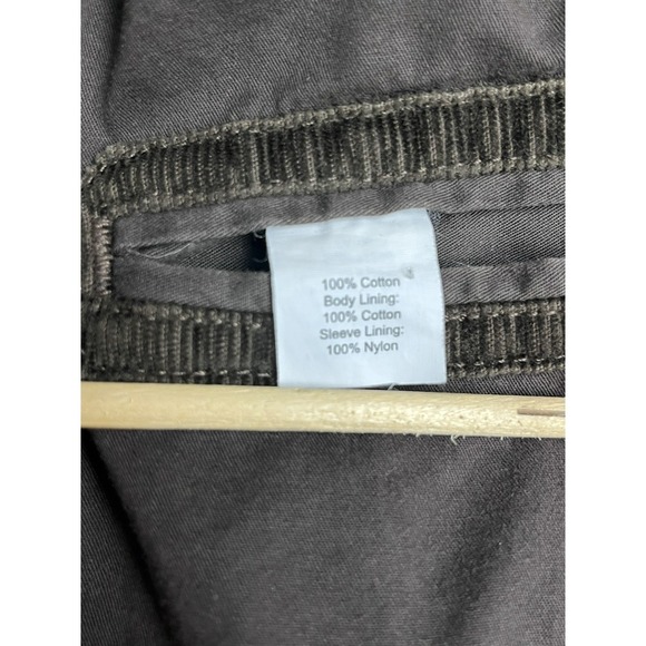 J.Crew Vintage Corduroy Blazer Brown Medium Unisex 3 Button Jacket FALL 2006 Y2K - Picture 12 of 14